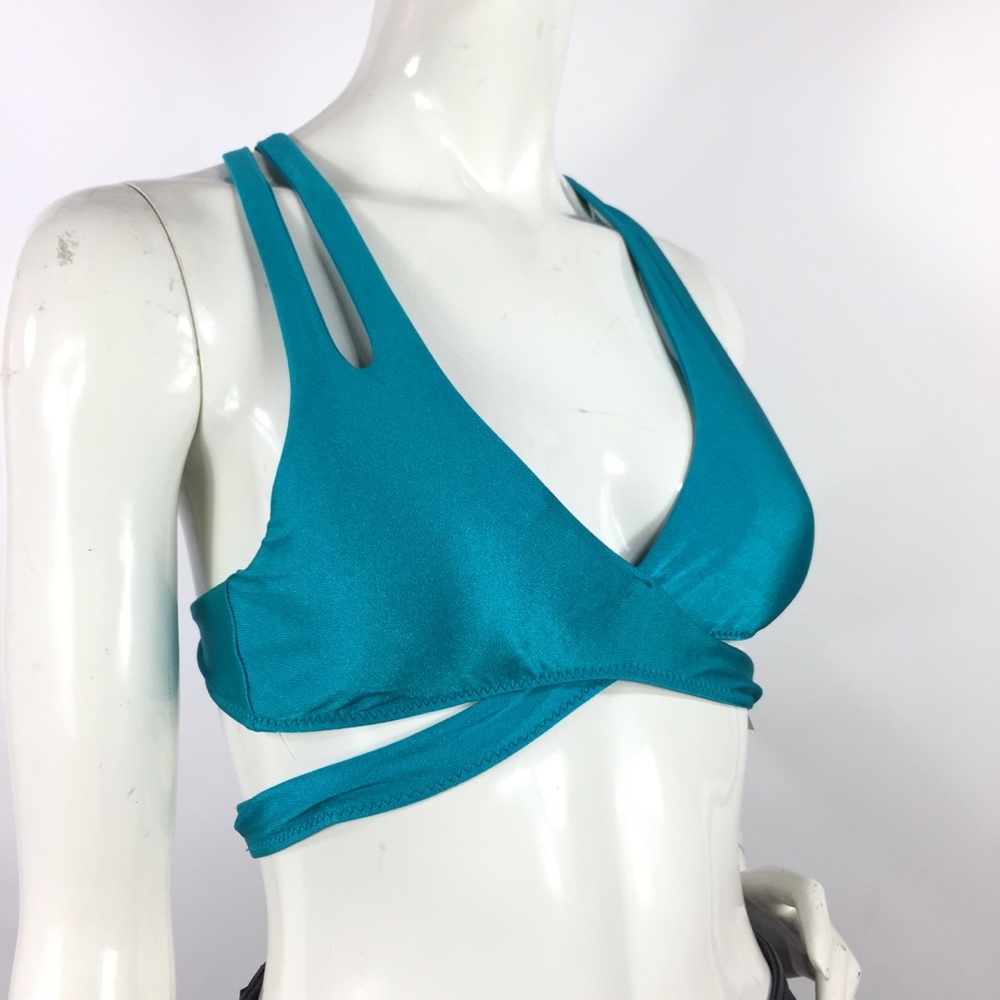 Becca Strappy Lace Up Back Bikini Top - Picture 8 of 15
